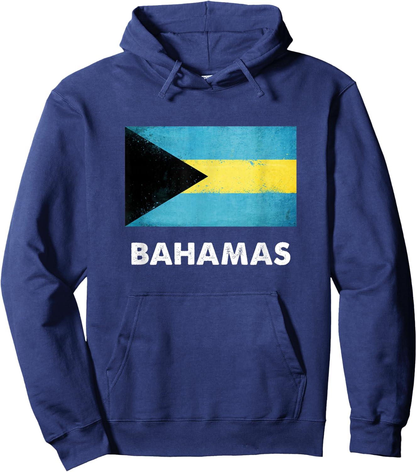 Bahamas Flag | Bahamian Hoodie - Hoodie | Navy