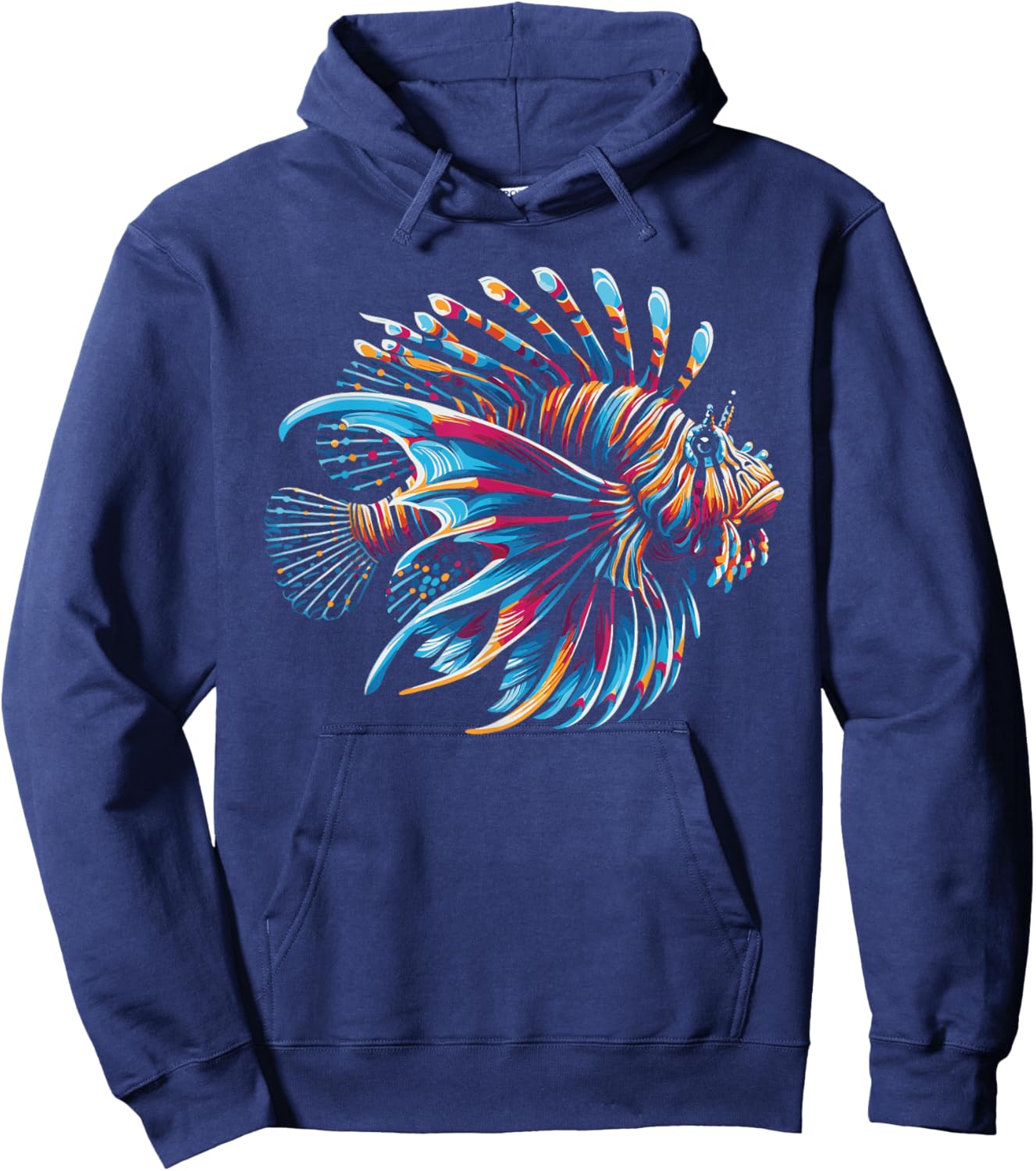 Lionfish Lion Fish Lover Hoodie - Hoodie | Navy