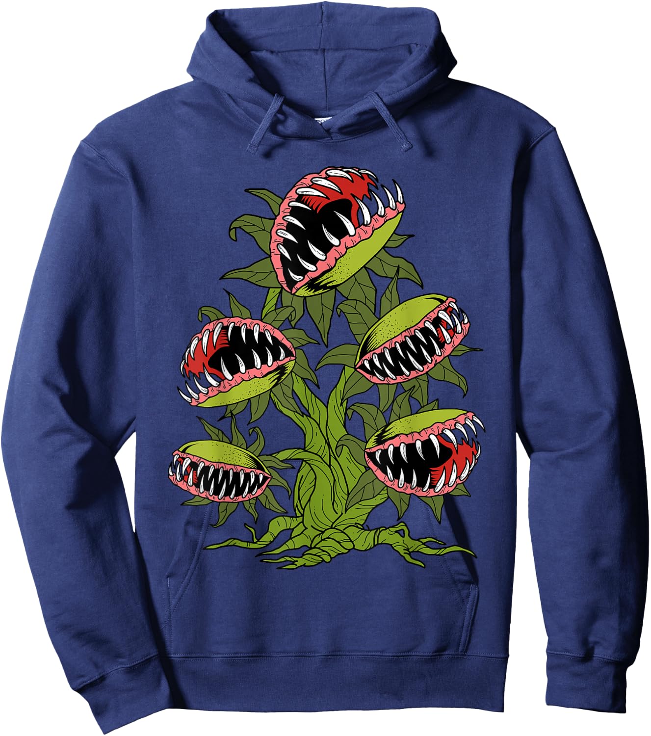 Venus Fly Trap Shirt Men Women Monster Carnivorous Plants Hoodie - Hoodie | Navy