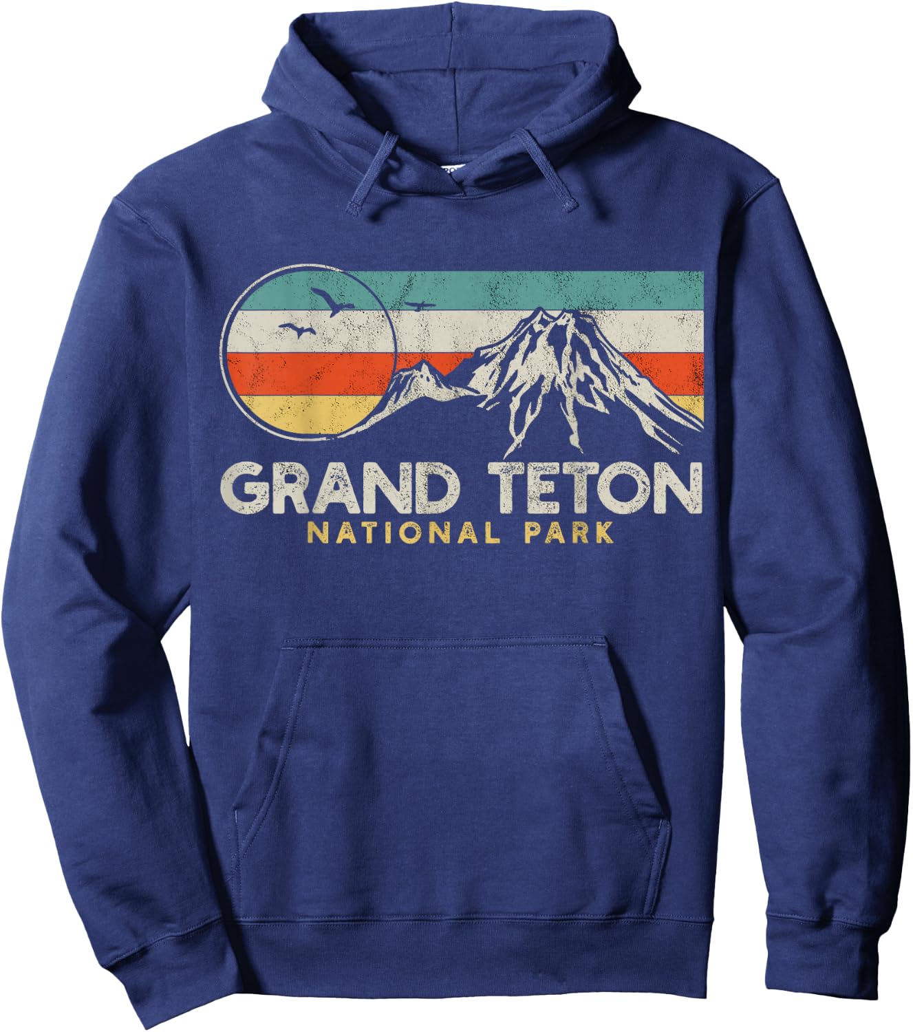 Grand Teton National Park Hoodie - Hoodie | Navy