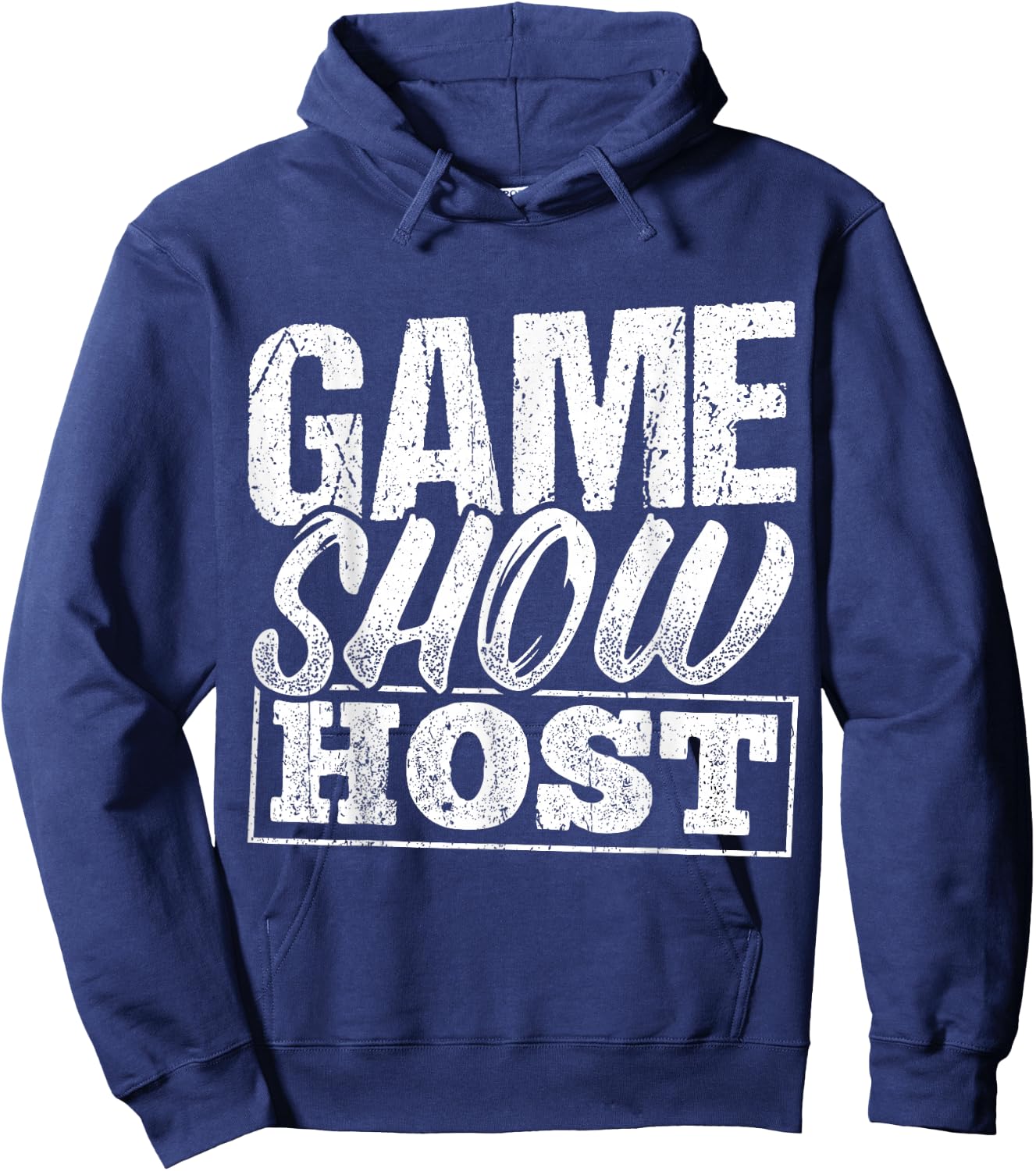 Game show host - party trivia night gamer entertainment Hoodie - Hoodie | Navy