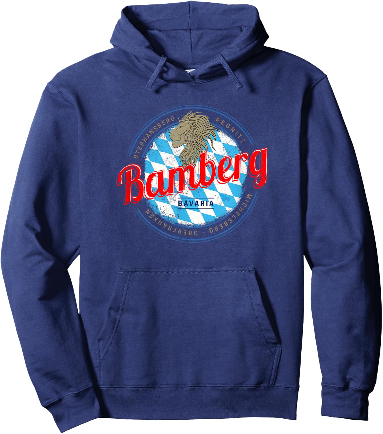 Bamberg Bavaria Upper Franconia Germany City Souvenir Hoodie - Hoodie | Navy