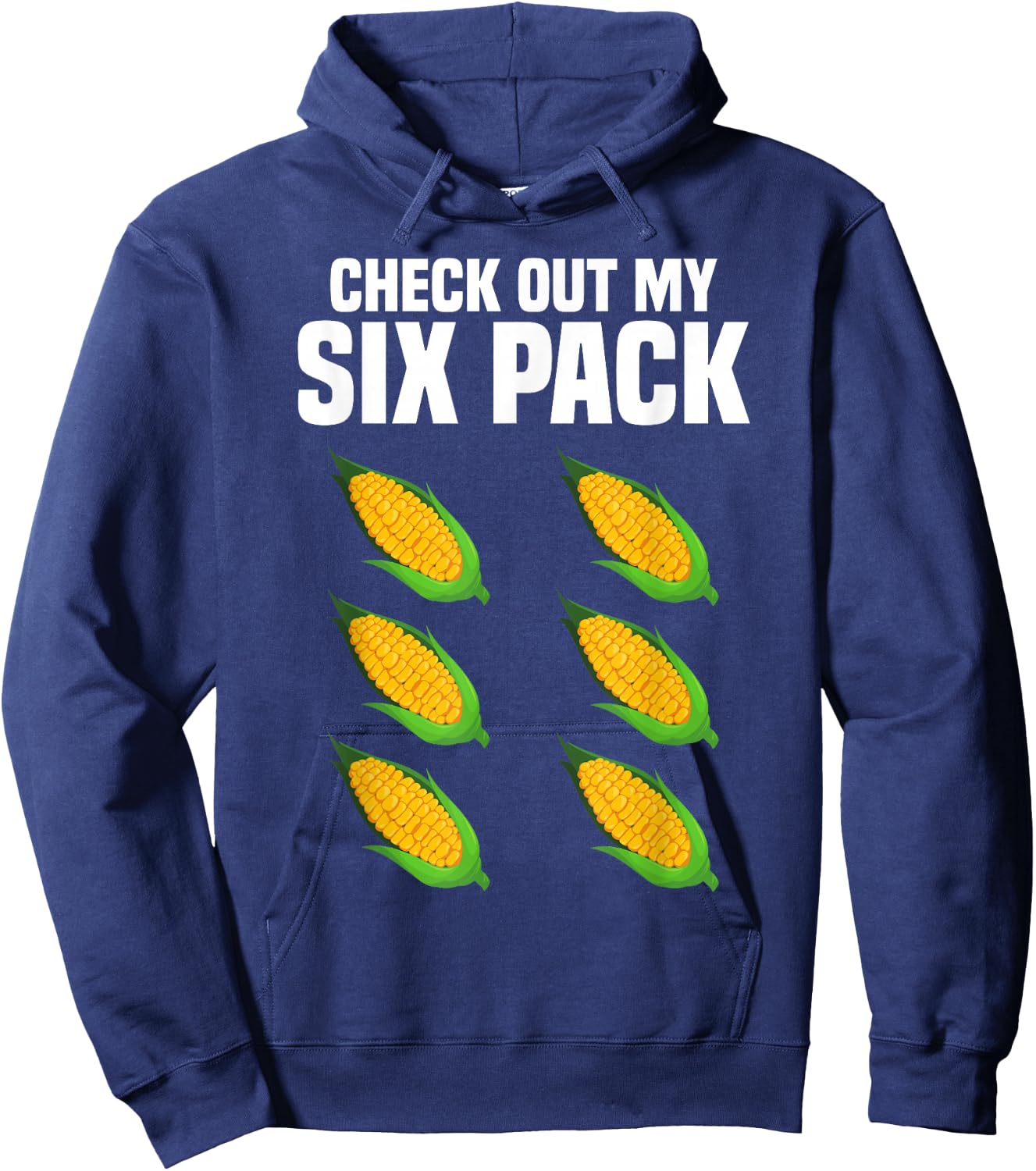 Funny Crop Corn Cob Corn Farmer Farming Corn Maize Men Hoodie - Hoodie | Navy
