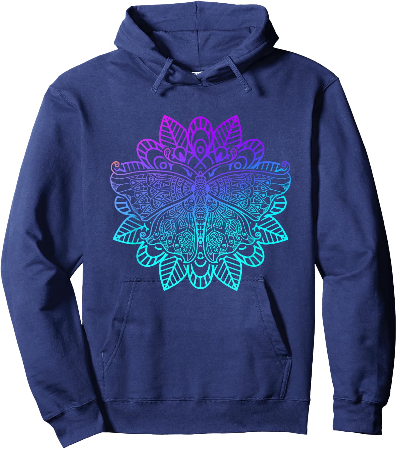 Butterfly Insect Entomology - Butterfly Hoodie - Hoodie | Navy