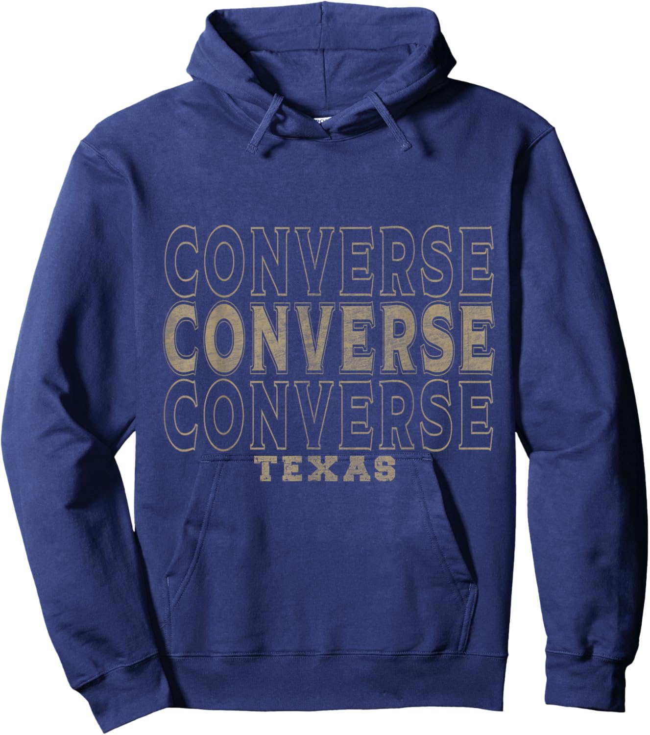 Vintage Converse Texas Hoodie - Hoodie | Navy