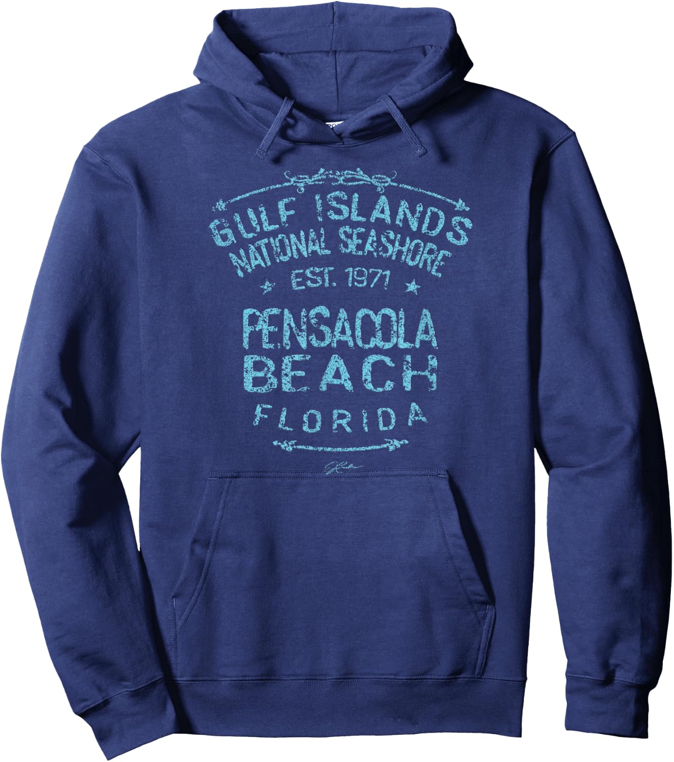 JCombs: Pensacola Beach, FL, Gulf Islands National Seashore Hoodie - Hoodie | Navy