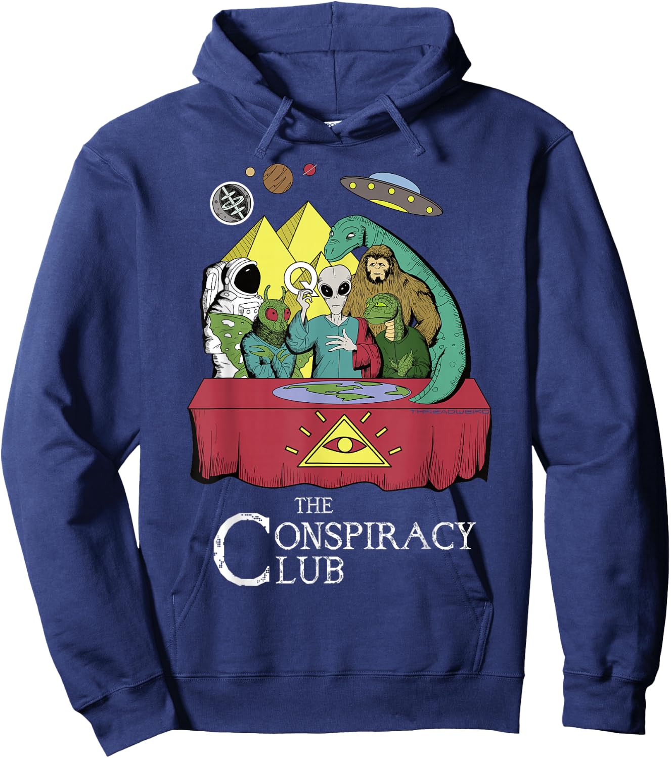 Conspiracy Club Hoodie - Hoodie | Navy