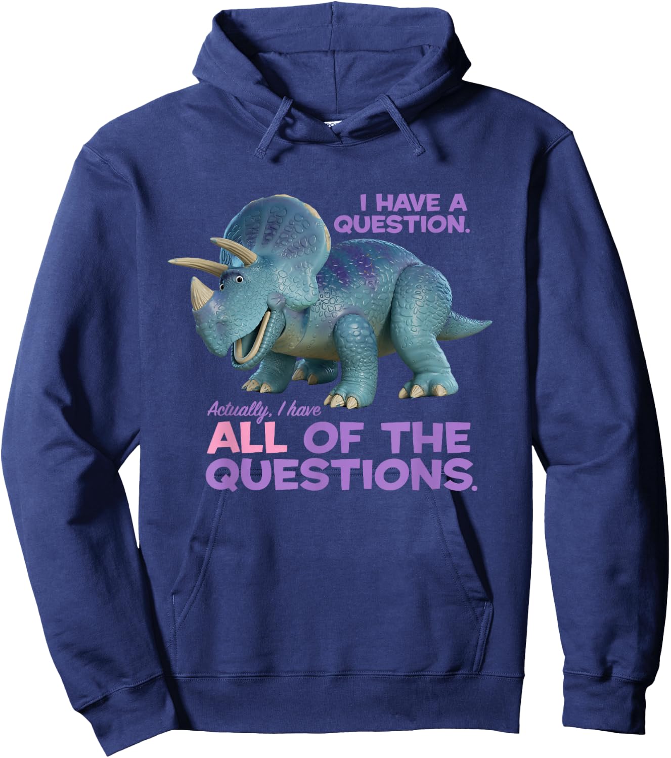Disney and Pixar Toy Story 4 Trixie Questions Hoodie - Hoodie | Navy