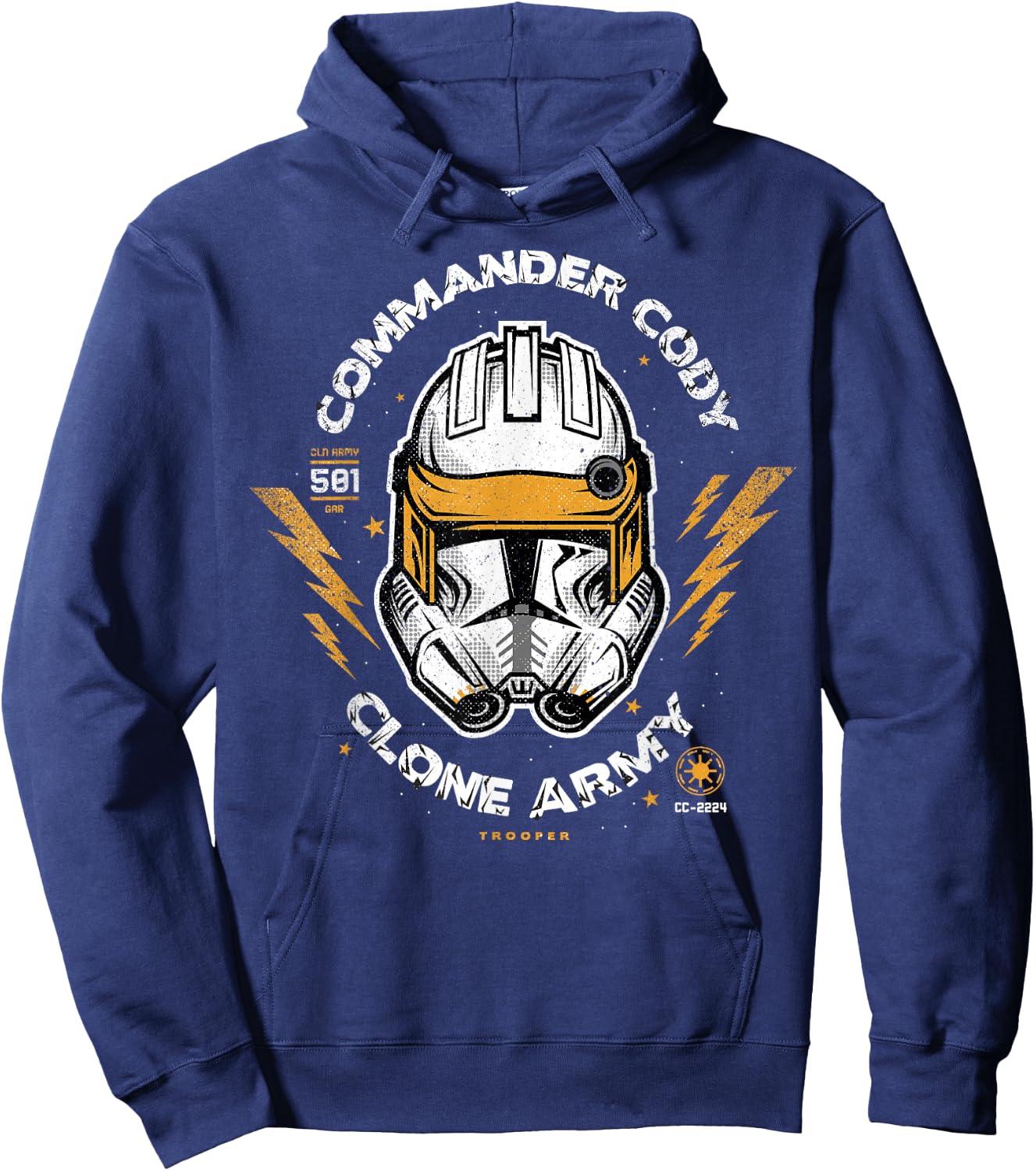 Star Wars: The Clone Wars Commander Cody Clone Army Hoodie - Hoodie | Navy
