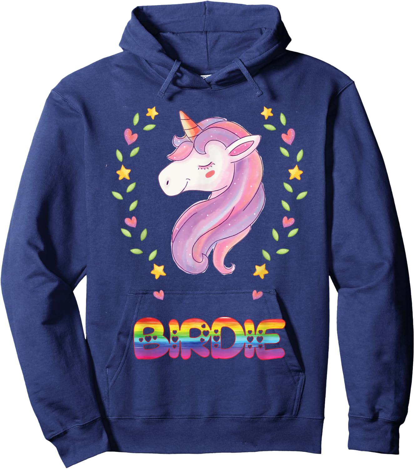 Birdie Name Hoodie - Hoodie | Navy