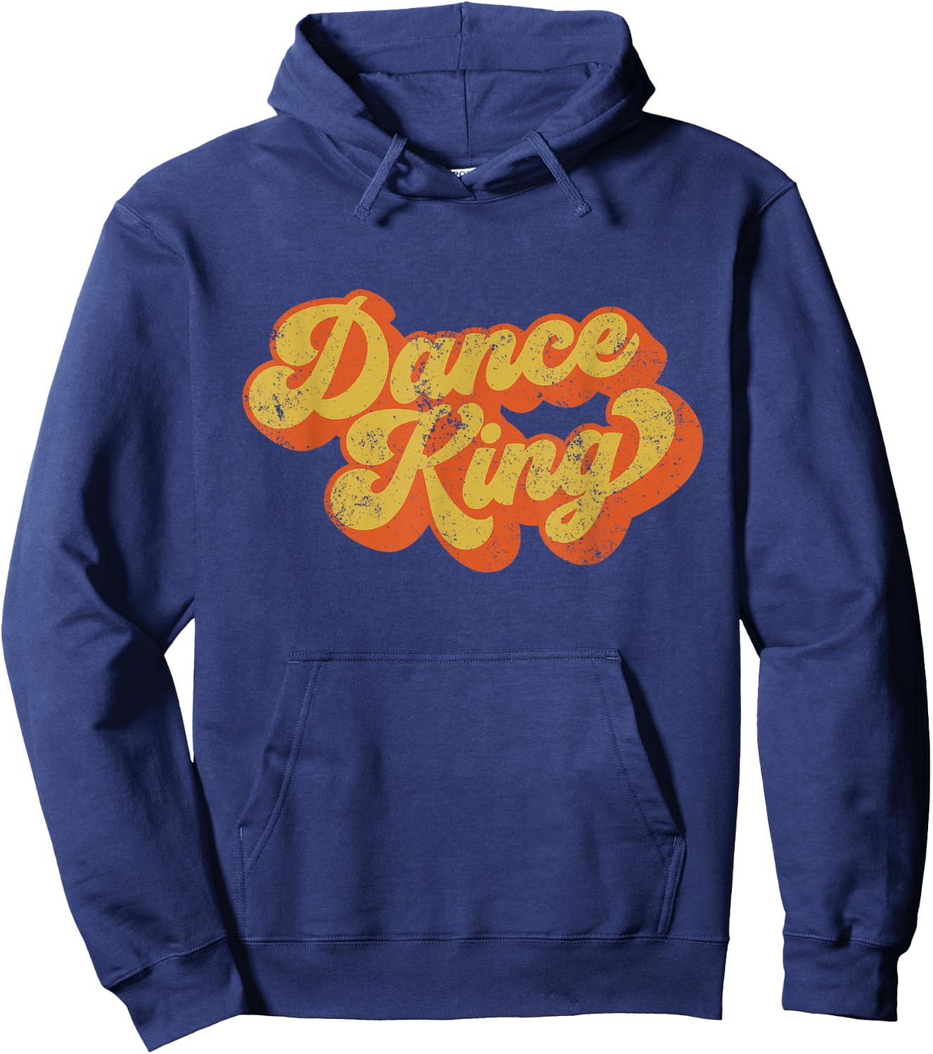 Retro Dance King Disco Dancing King Disco Dancing Man Hoodie - Hoodie | Navy