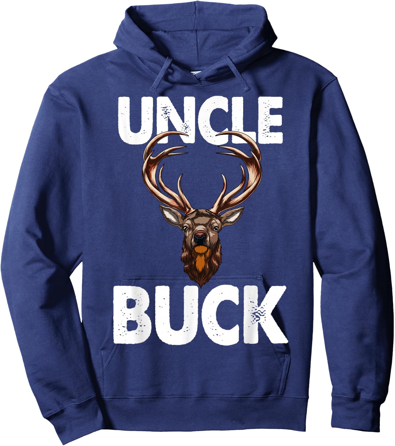 Best Uncle Buck Ever Funny Men Hunting Deer Buck Hoodie - Hoodie | Navy