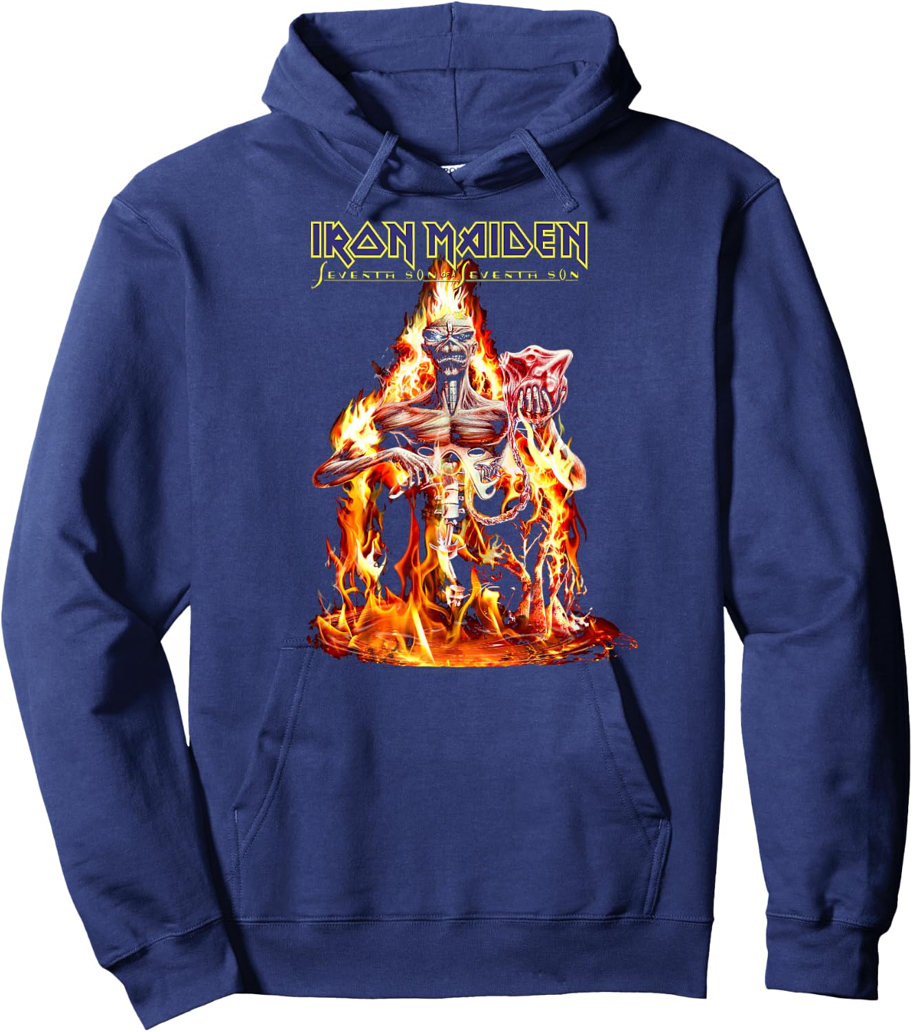 Iron Maiden - Seventh Son Hoodie - Hoodie | Navy