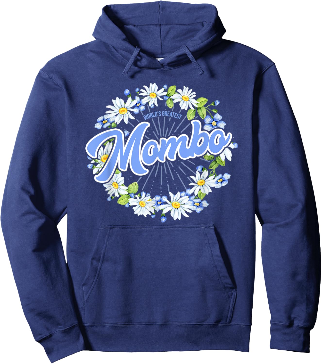 World's Greatest Mombo - Gift Grandma Hoodie - Hoodie | Navy