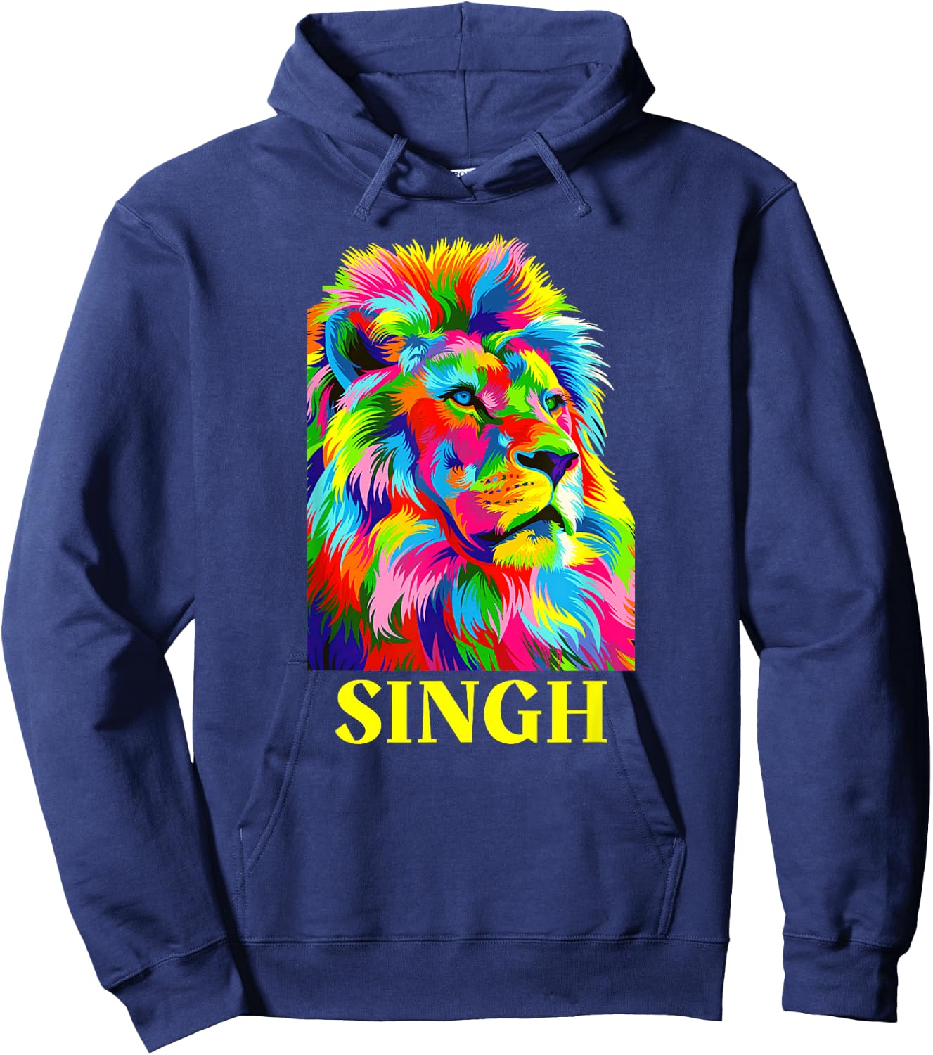 Singh, Lion, Sher ,Punjabi - Proud to be a Sikh Hoodie - Hoodie | Navy
