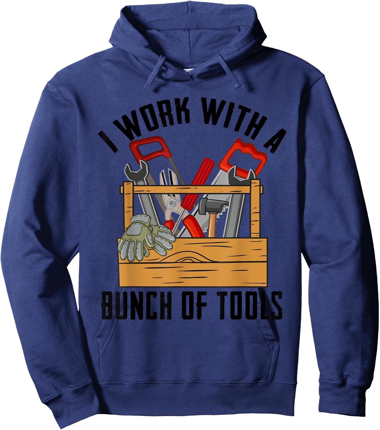 Cute Carpenter Equipment Humor Quote Lover Designs Funny Construction Worker Gift Carpenter Woodworker Handyman Hoodie - Hoodie | Navy