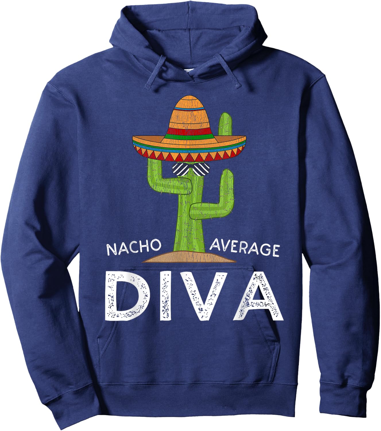 Funny Cute Diva Saying Hoodie - Hoodie | Navy
