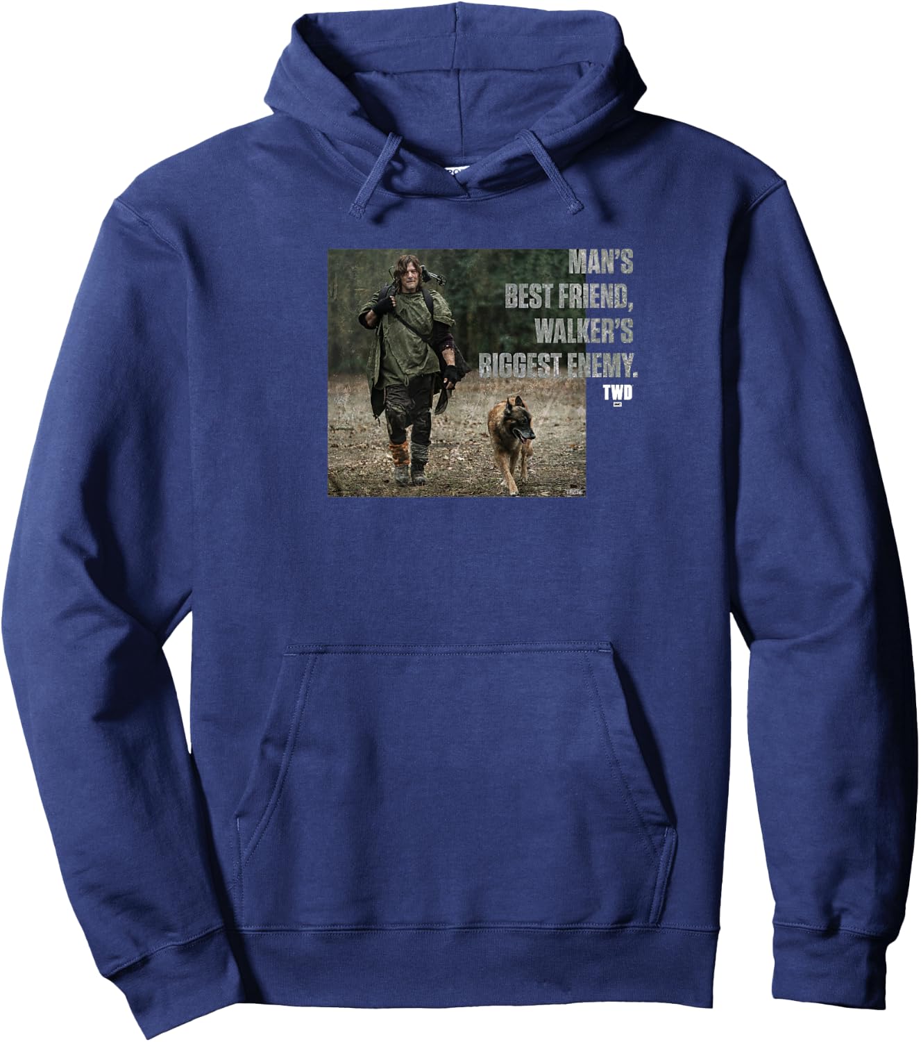 The Walking Dead Man's Best Friend Hoodie - Hoodie | Navy
