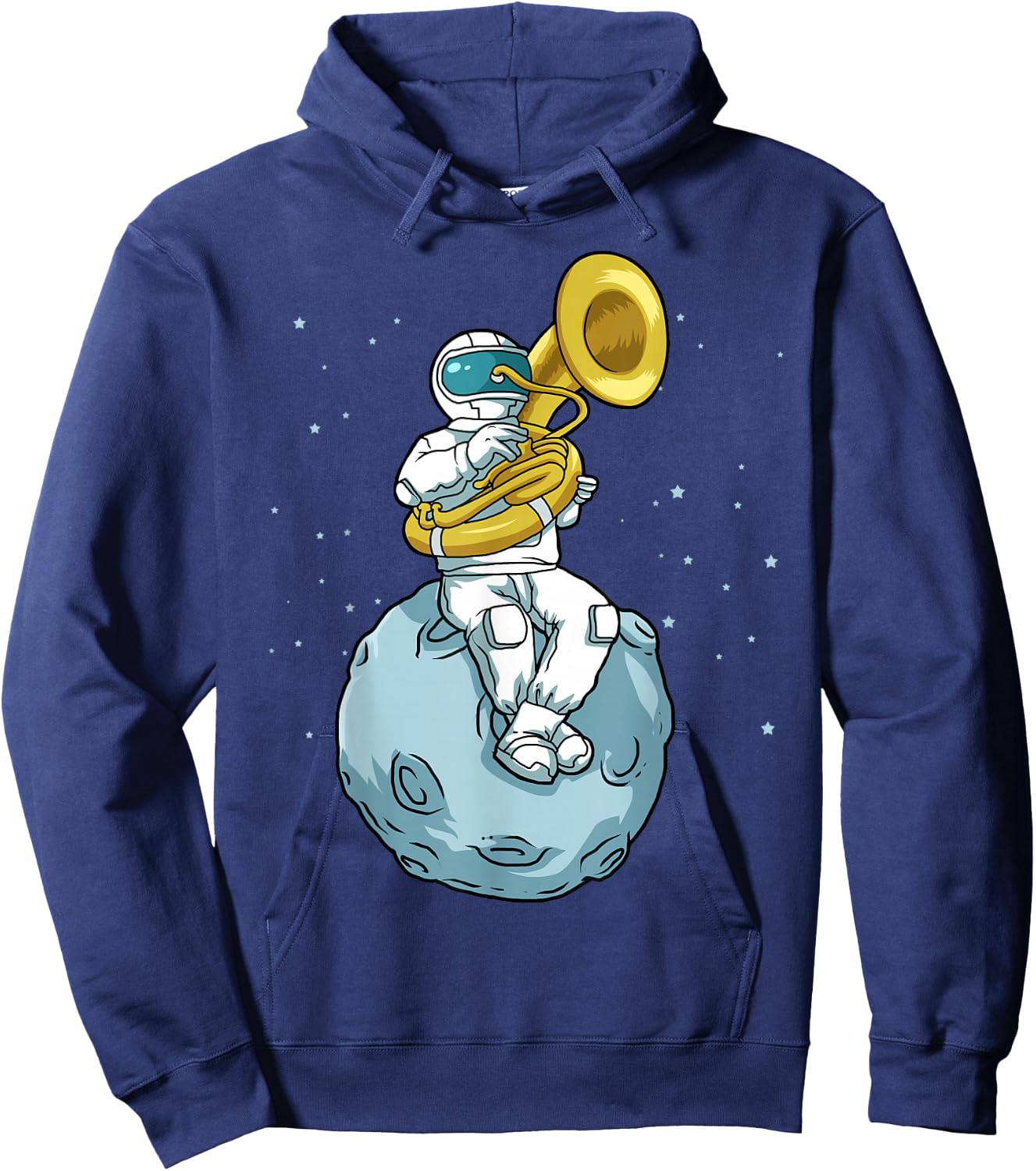 Sousaphone Shirt Women Men Kids Marching Band Tuba Hoodie - Hoodie | Navy