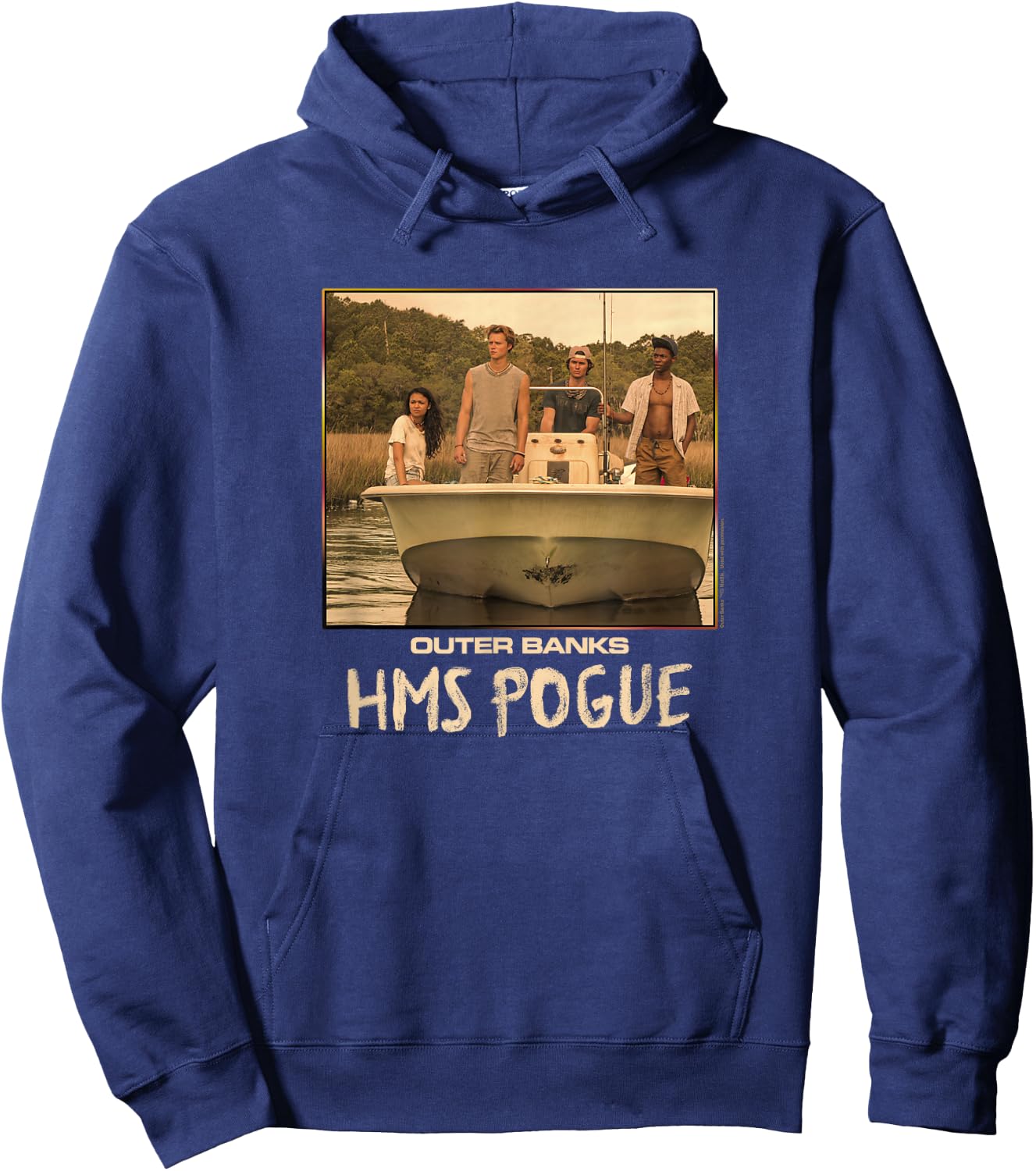 Outer Banks HMS Pogue Hoodie - Hoodie | Navy