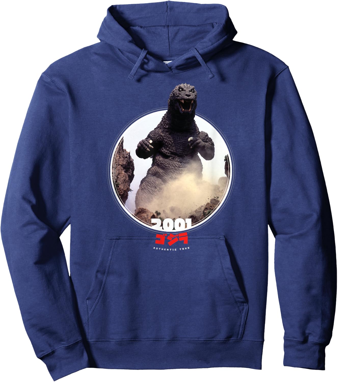 Godzilla 2001 GMK Icons of Toho Small Hoodie - Hoodie | Navy