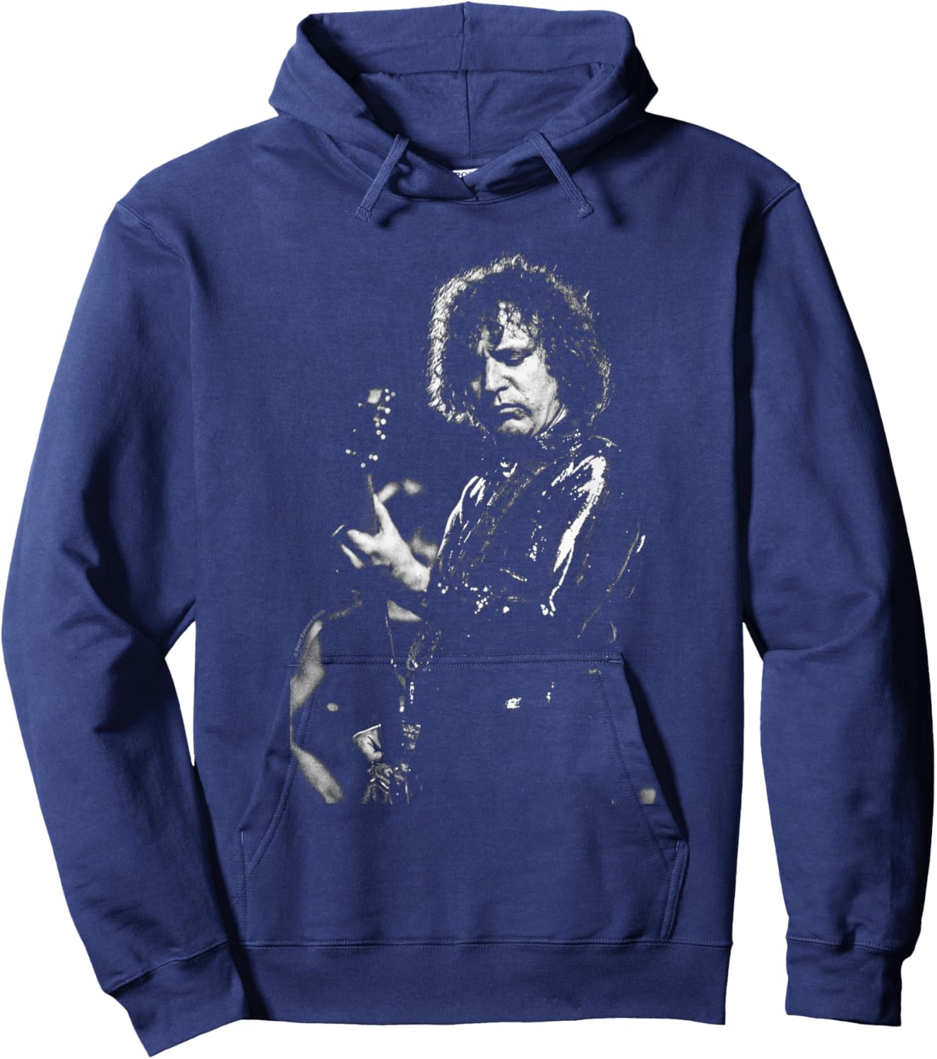 Jack Bruce Bass Player Of Cream By Everard Smith Hoodie - Hoodie | Navy