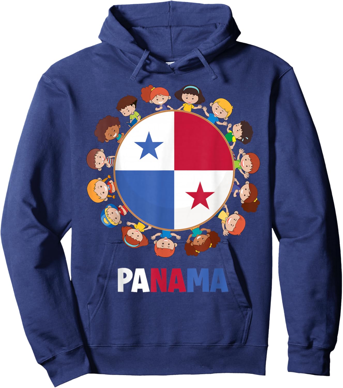 Panamanian Flag Hispanic Heritage Month Panama Kids Hoodie - Hoodie | Navy