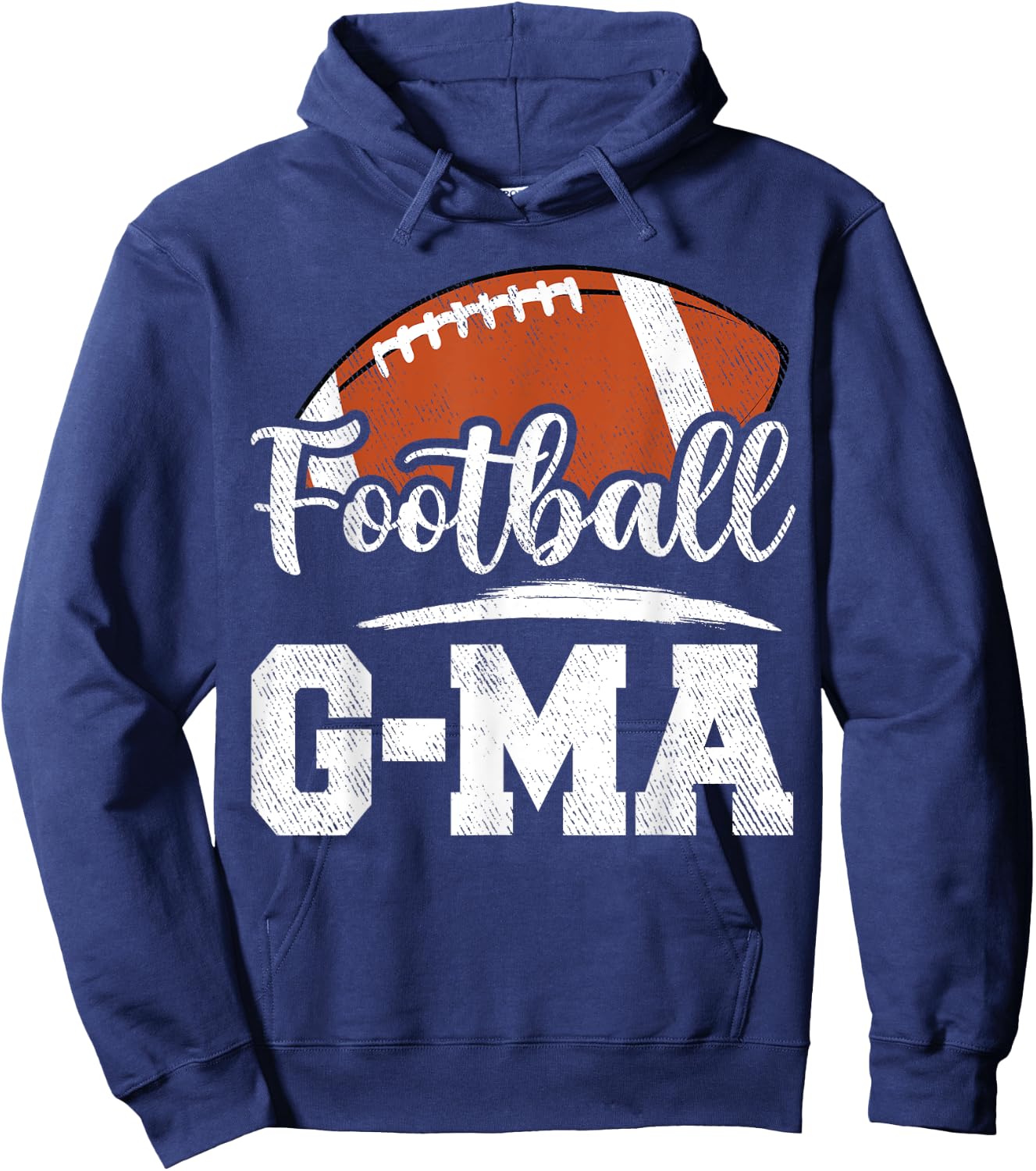 Football G-Ma Football Player Game Day Mother's Day Hoodie - Hoodie | Navy