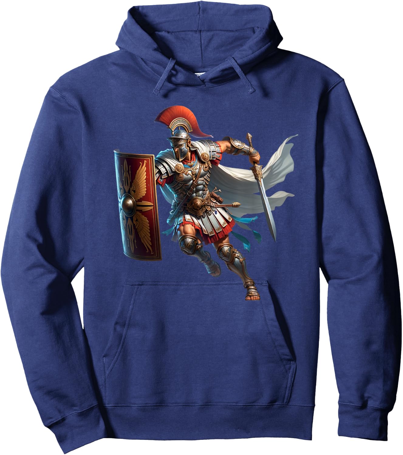 Roman Empire Rome Gladiator Centurion Legion Soldier Warrior Hoodie - Hoodie | Navy