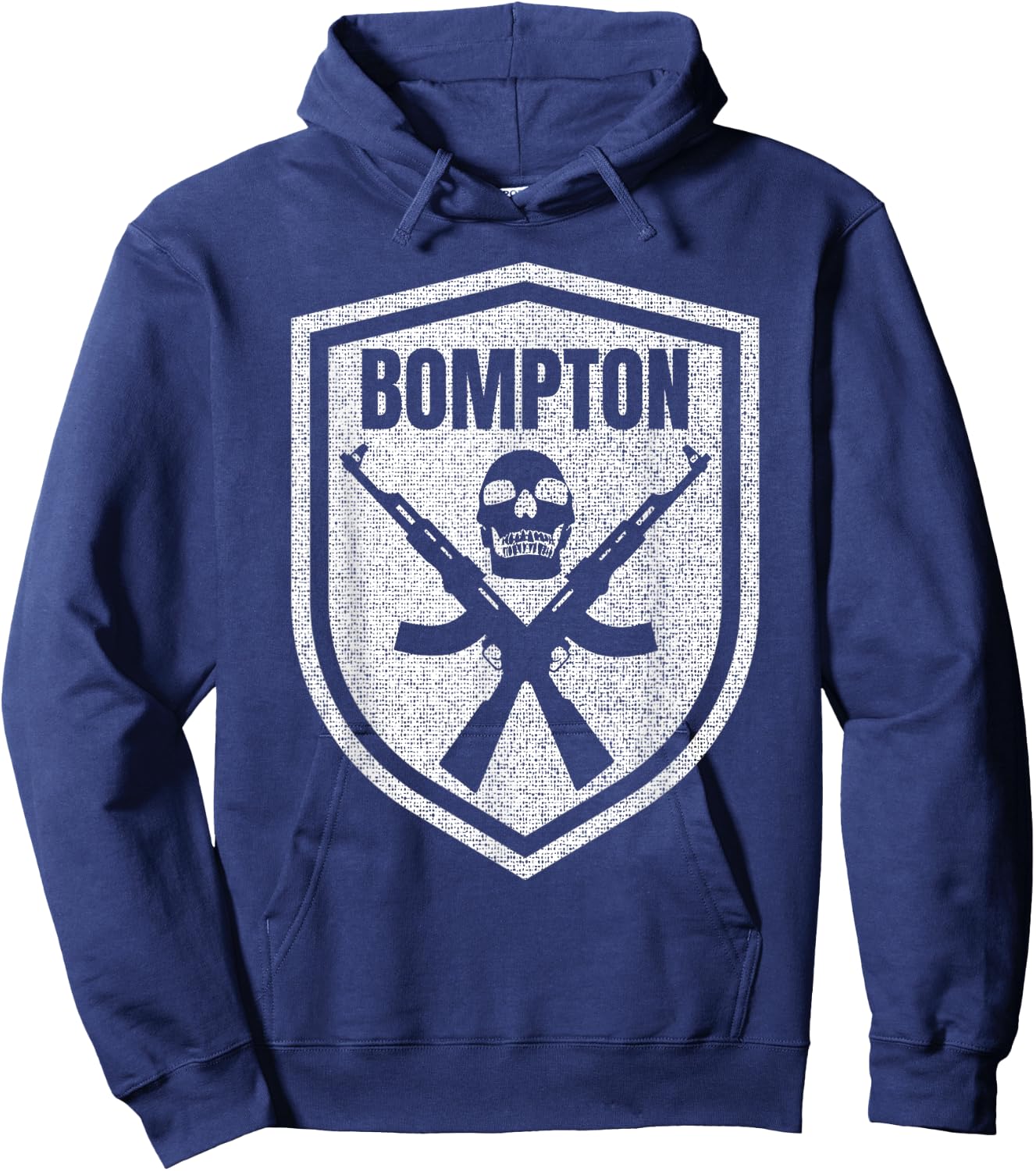 Bompton California Skull AK-47 Hoodie - Hoodie | Navy