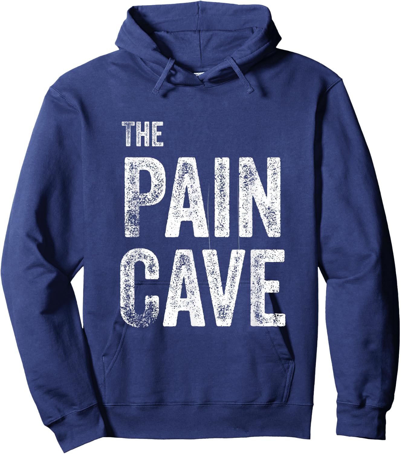 Pain Cave Workout Exercise Hoodie - Hoodie | Navy
