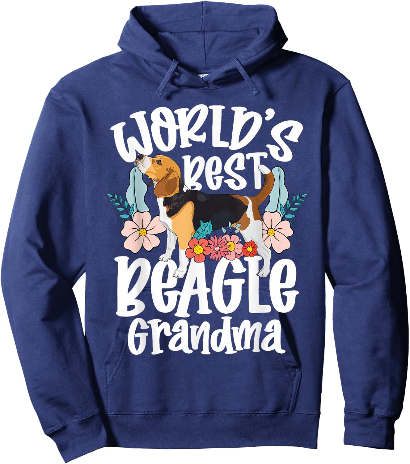 World's best beagle grandma Hoodie - Hoodie | Navy
