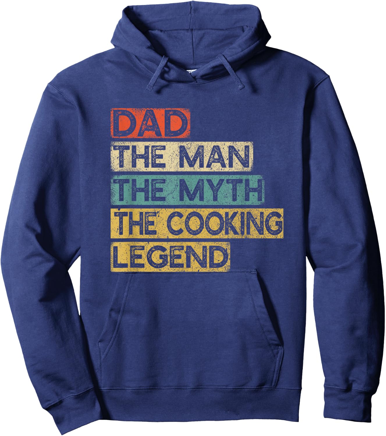 Chef Dad Cooking Legend Home Cook Father's Day Hoodie - Hoodie | Navy