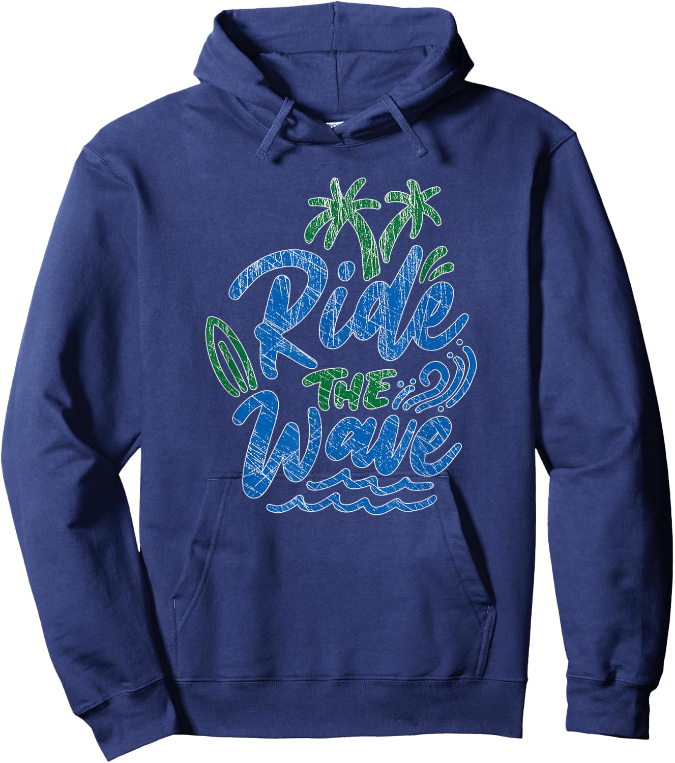 Ride the Wave Hoodie - Hoodie | Navy