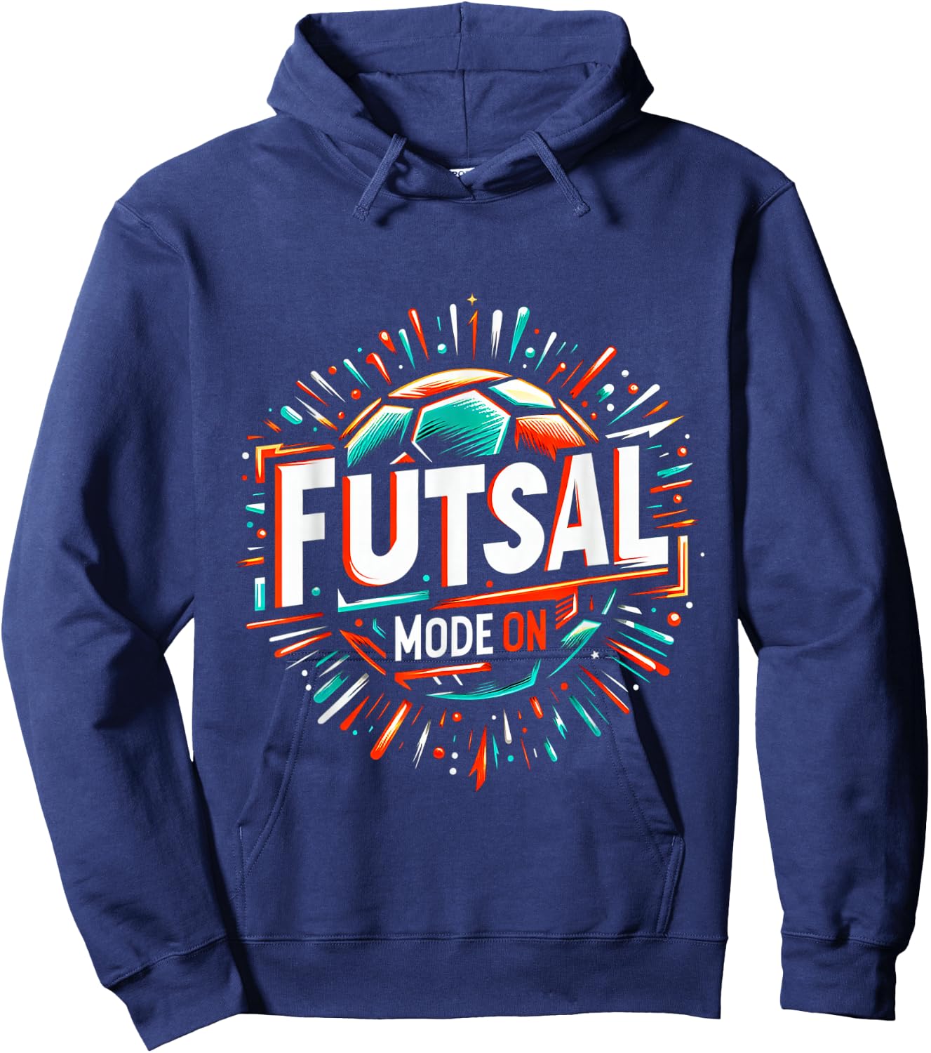 Futsal Mode On Hoodie - Hoodie | Navy