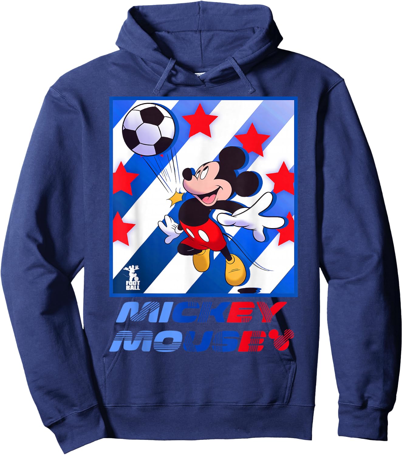 Disney Mickey and Friends Mickey Mouse Soccer USA Hoodie - Hoodie | Navy