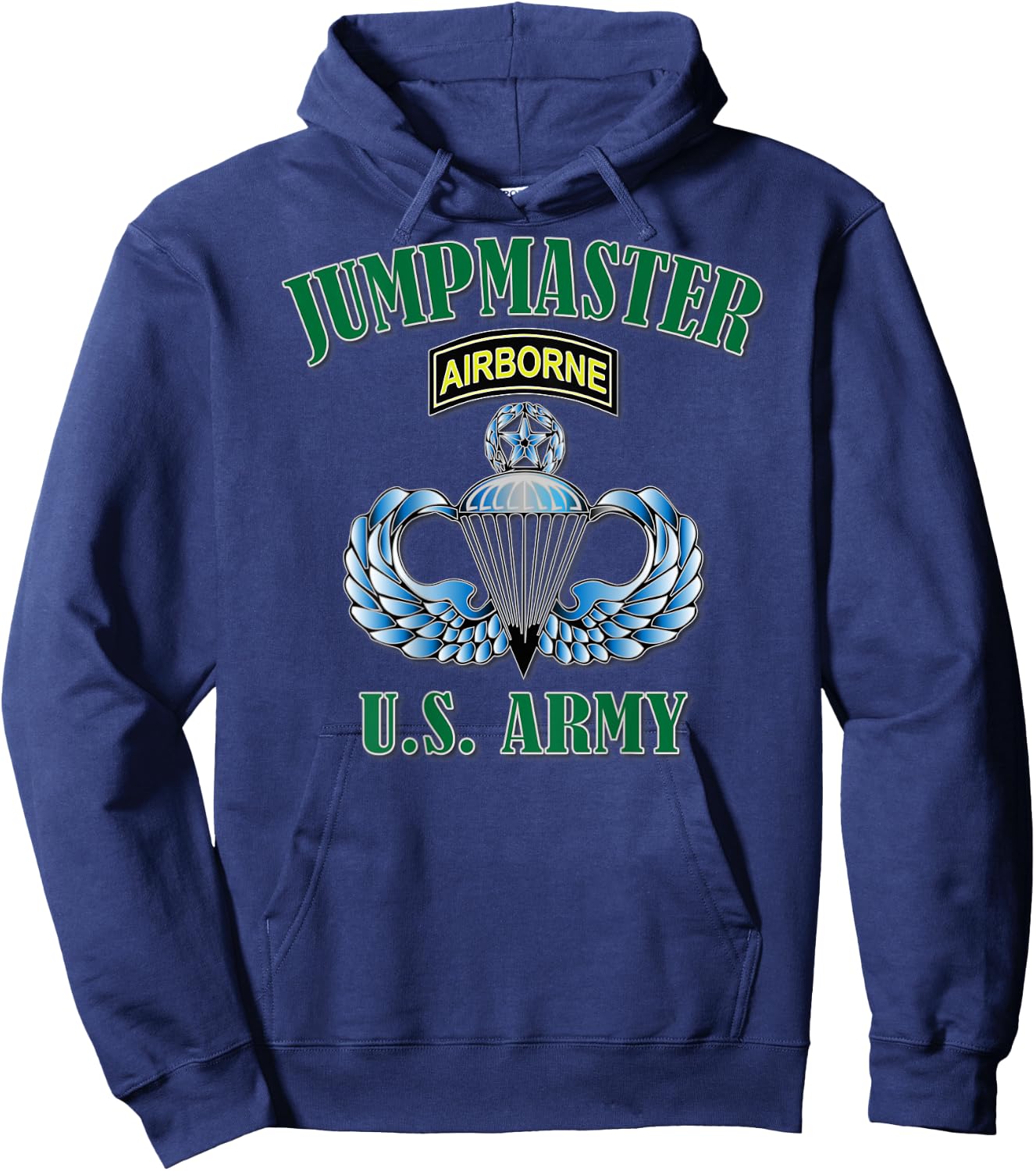 Jumpmaster- Master Wings (Back Design) Hoodie - Hoodie | Navy