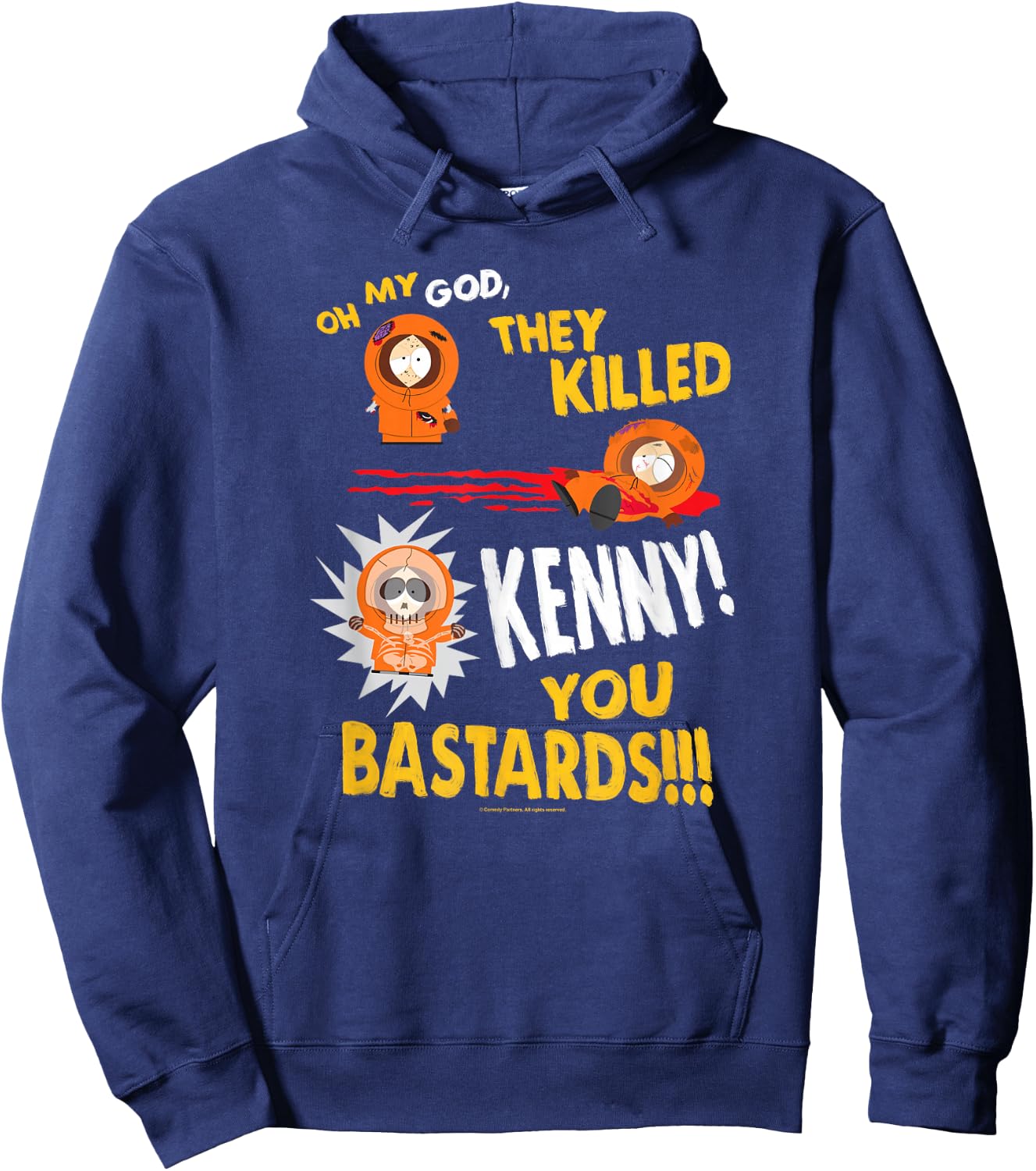 South Park They Killed Kenny Hoodie - Hoodie | Navy