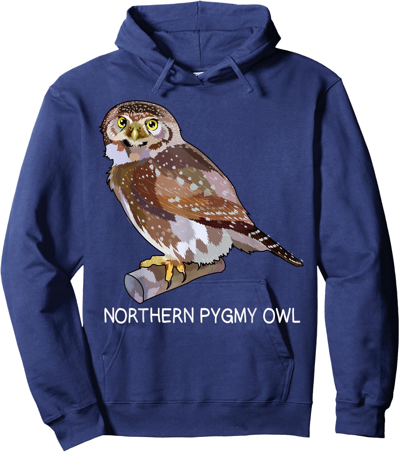 Northern Pygmy-Owl Bird Lover Hoodie - Hoodie | Navy