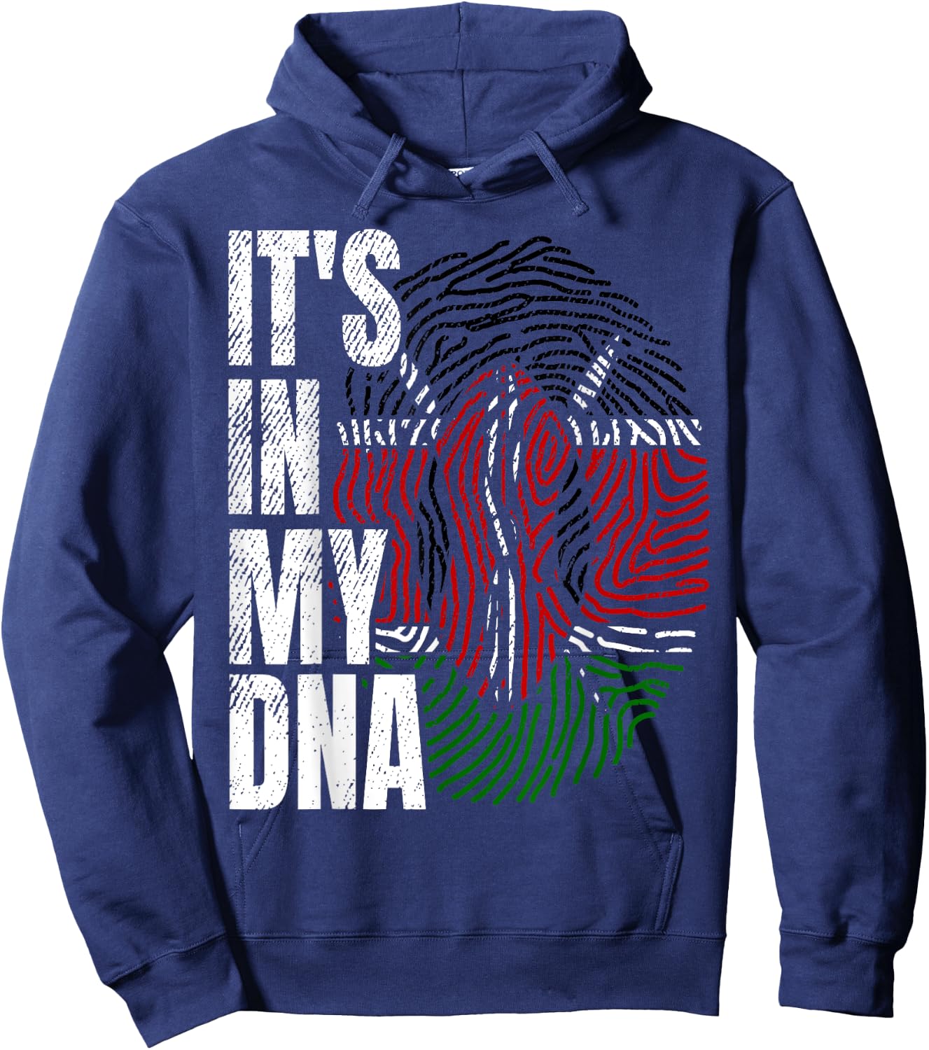 It's in My DNA Kenya National Flag Kenyan Boy Girl Gift Hoodie - Hoodie | Navy