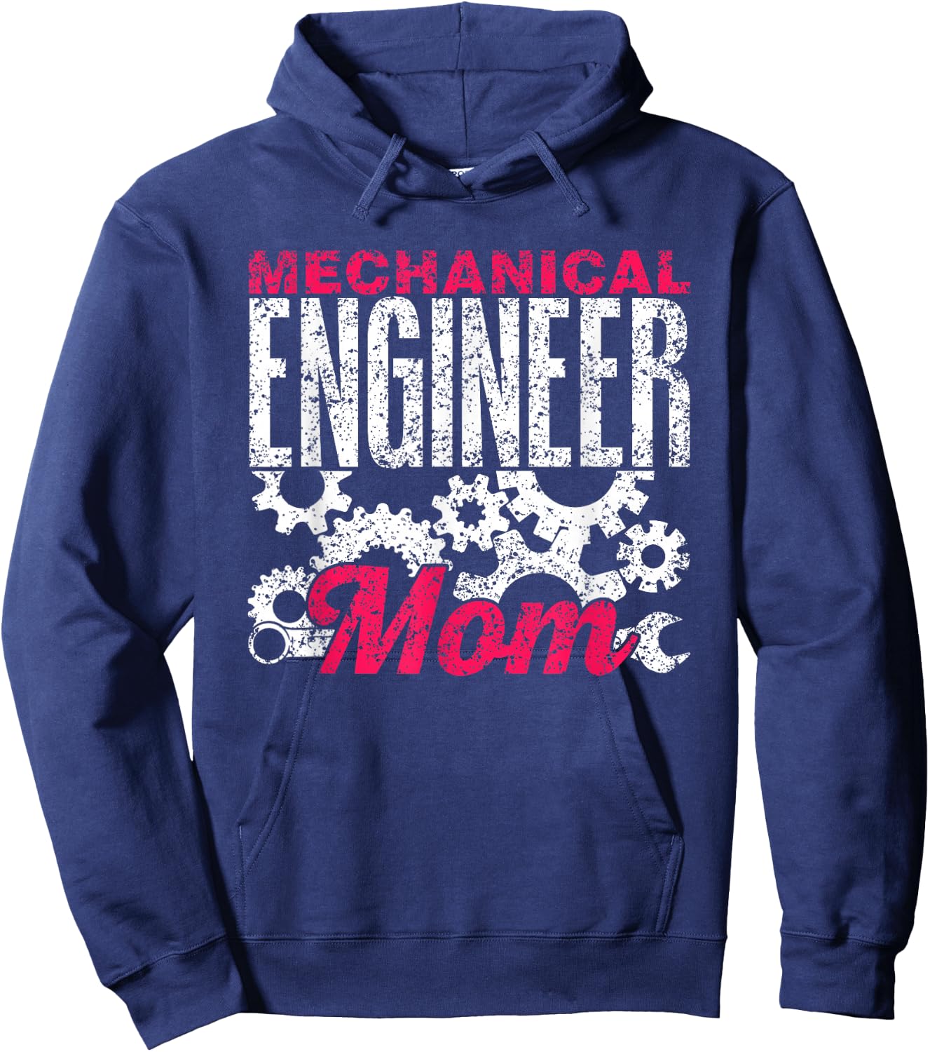 Mechanical Engineer Mama Engineer Student Mechanical Engineering Hoodie - Hoodie | Navy