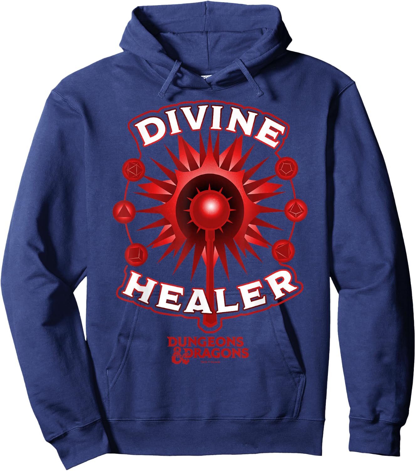 Dungeons & Dragons Divine Healer Hoodie - Hoodie | Navy