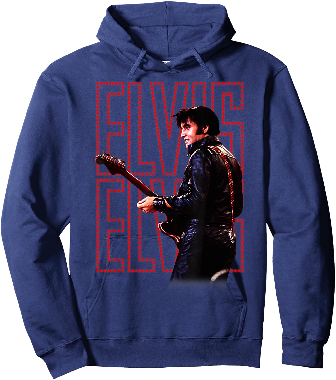 Elvis Presley Official 68 Comeback Special Hoodie - Hoodie | Navy