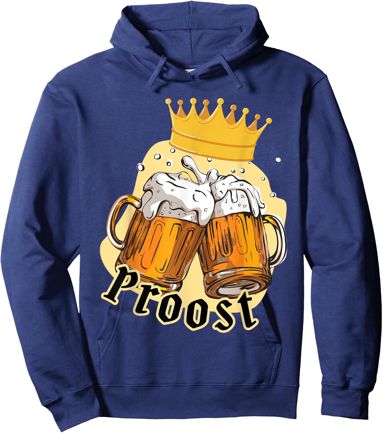 Kings Day Netherlands & Holland Proost | Koningsdag Hoodie - Hoodie | Navy