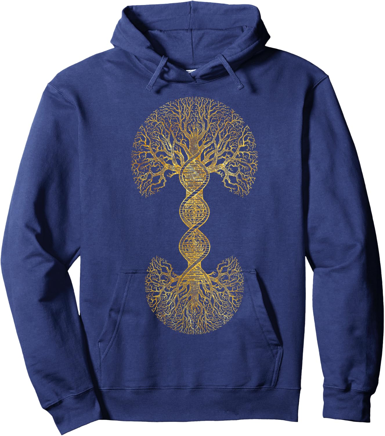 DNA Tree Of Life Science of Genetics Earth Day Genealogy Hoodie - Hoodie | Navy