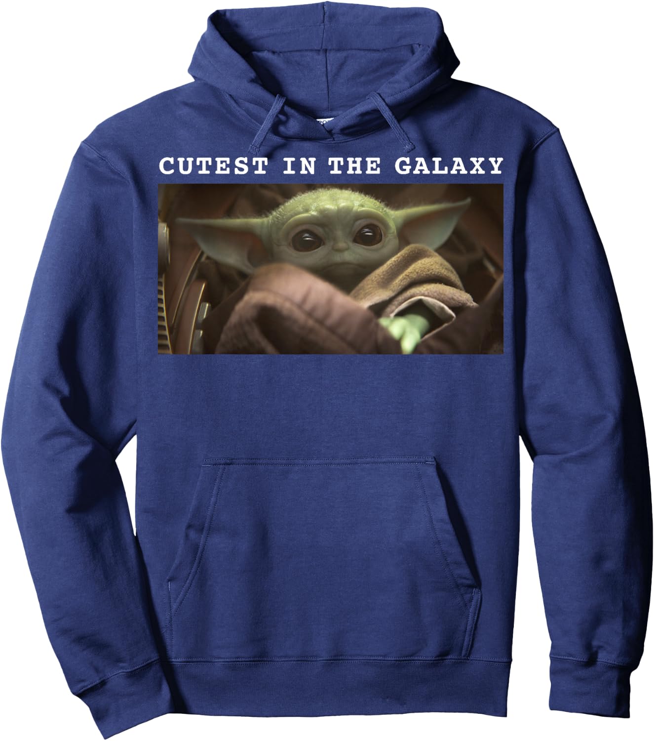 Star Wars: The Mandalorian The Child Cutest In The Galaxy Hoodie - Hoodie | Navy