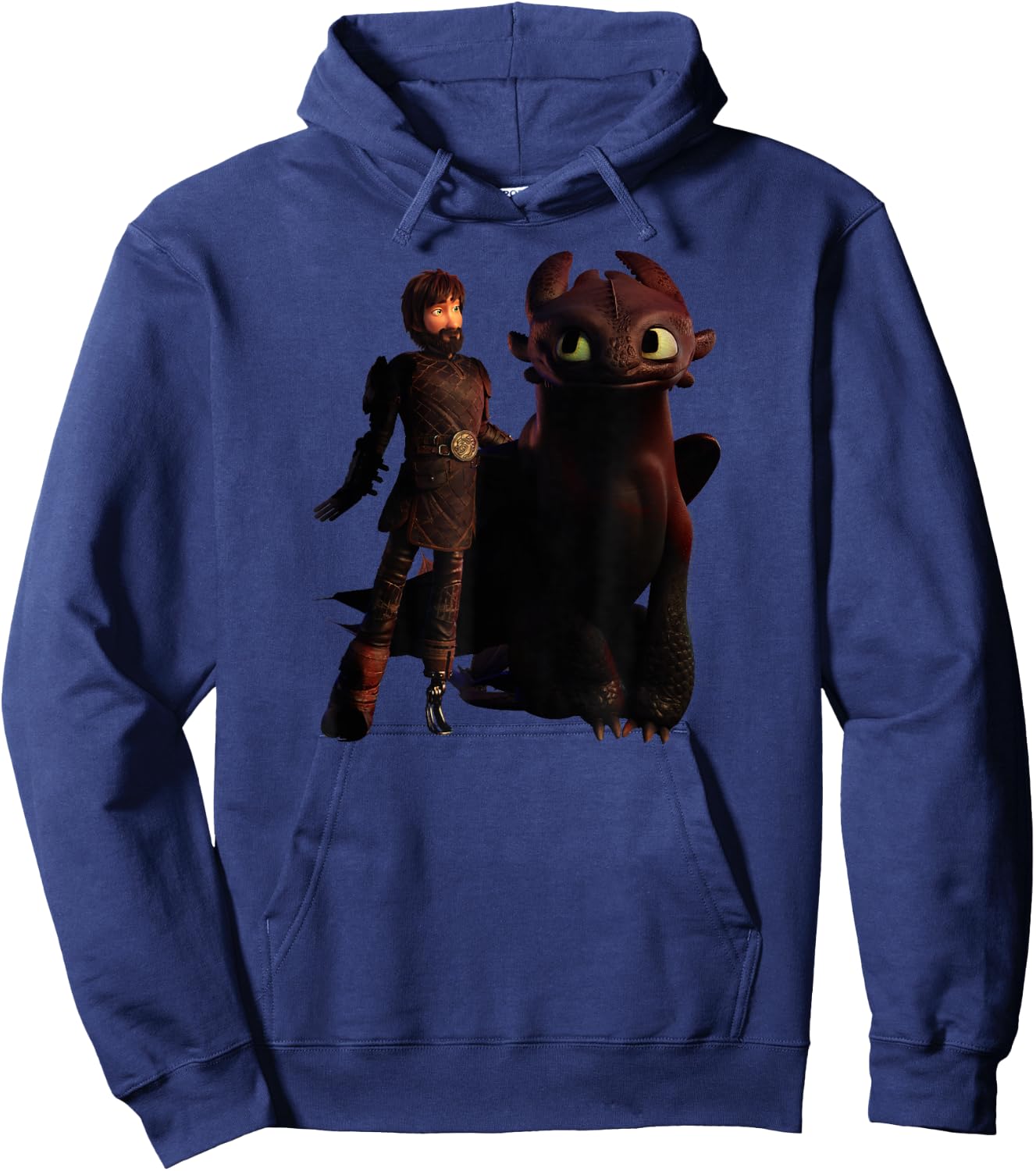 How to Train Your Dragon 3 Hiccup and Toothless Hoodie - Hoodie | Navy