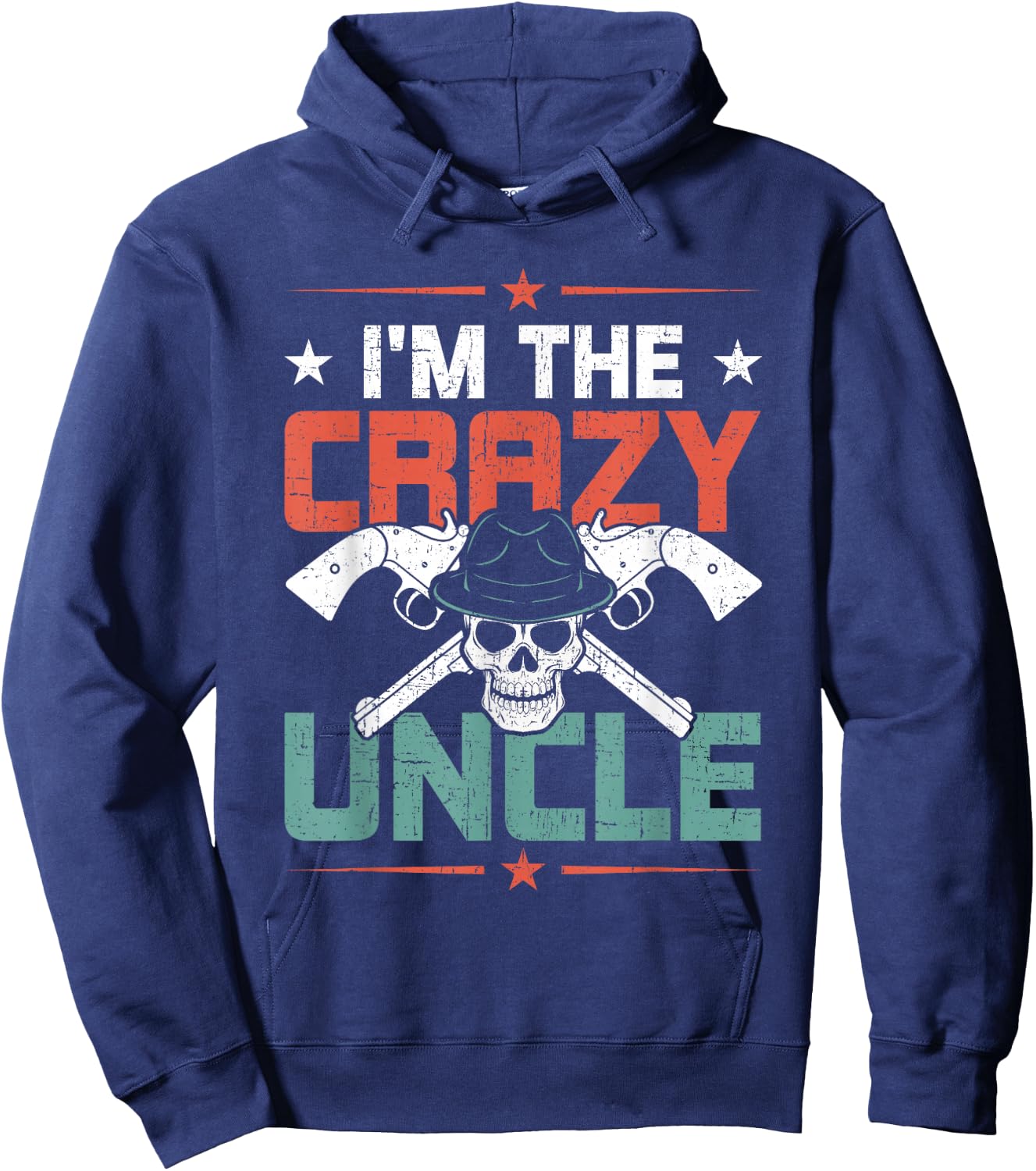 I'm The Crazy Uncle Uncle Hoodie - Hoodie | Navy