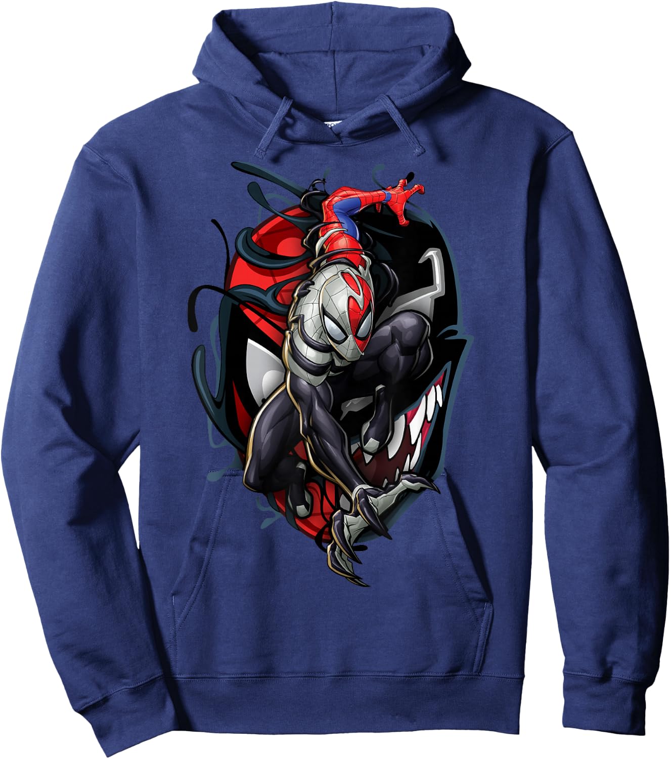 Marvel Spider-Man Maximum Venom Spider-Man Action Shot Hoodie - Hoodie | Navy