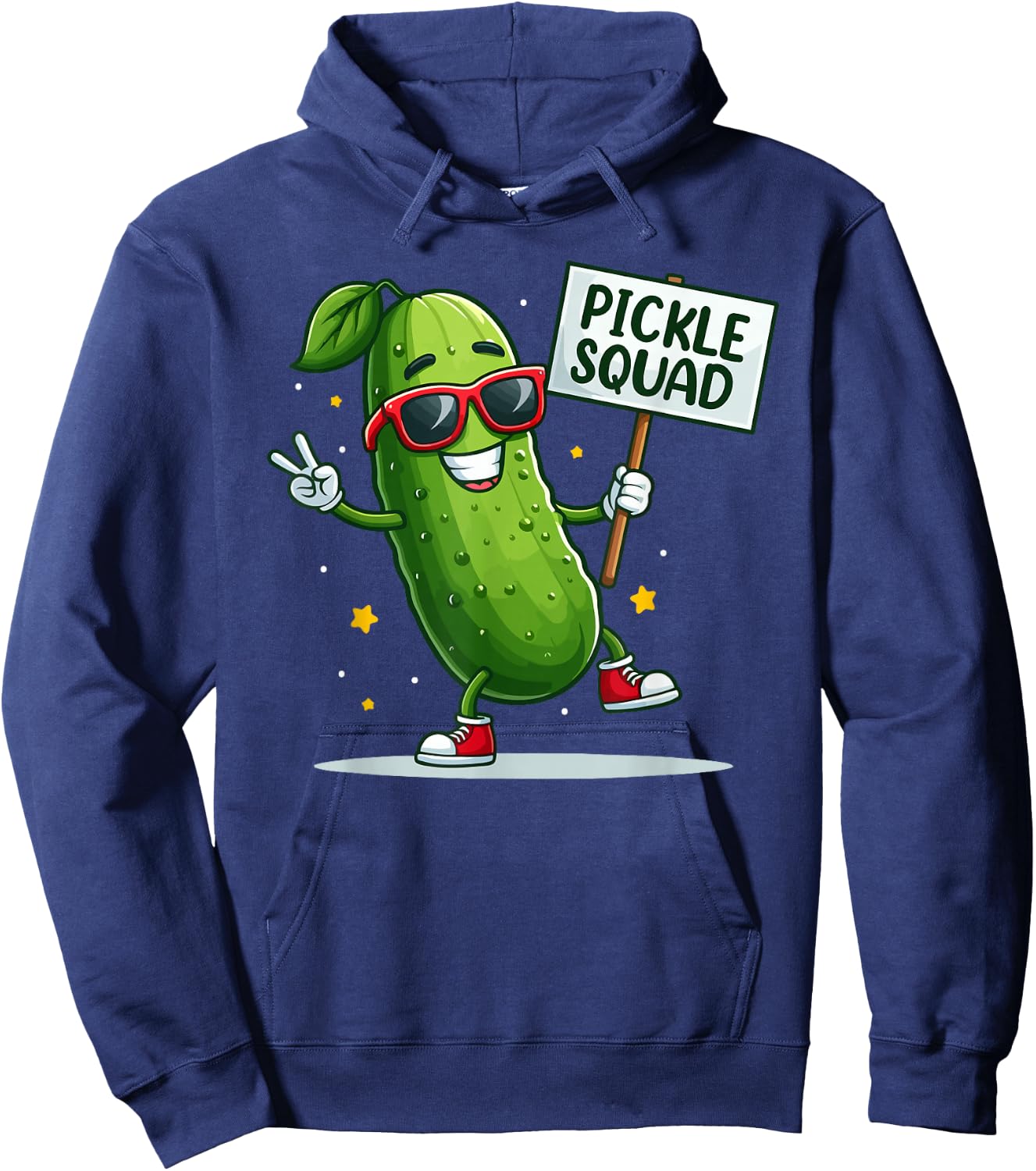 Pickle Lover Women Men Kids - Funny Pickle Squad Hoodie - Hoodie | Navy